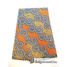 Afrikai Supreme Wax Holland pamutvászon - Designer Textil
