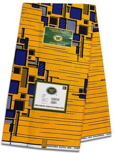 VBH1341 | Yellow | Vlisco Wax Hollandais